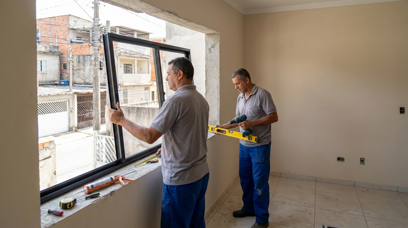 Esquadrias de Alumínio em Lauro de Freitas‑BA